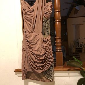 Beaded bodycon dress